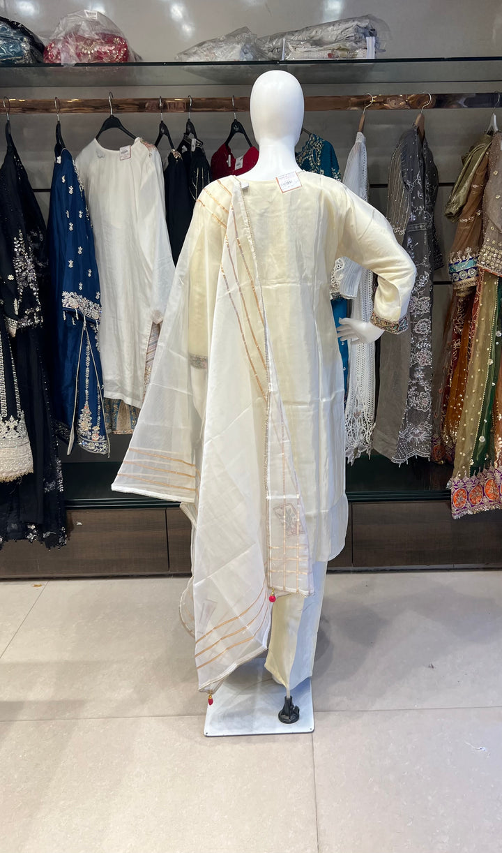 WORK DESIGNER EMBROIDERED SUIT - IKFY05