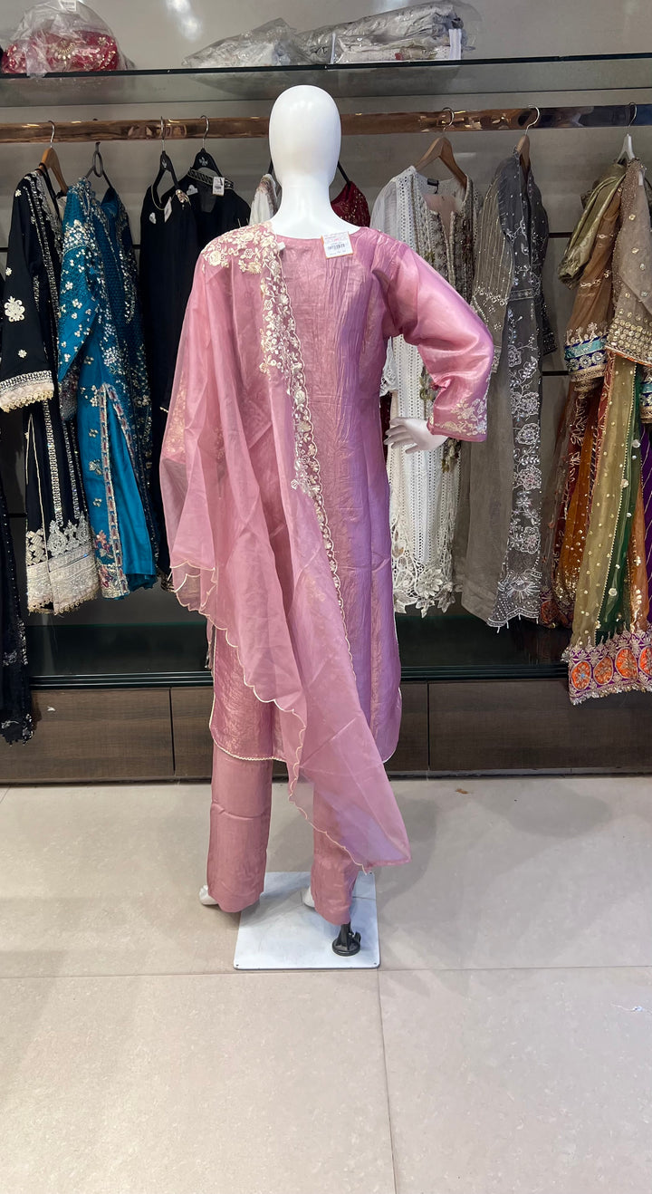 ZARDOSI WORK DESIGNER SUIT - IKFY04