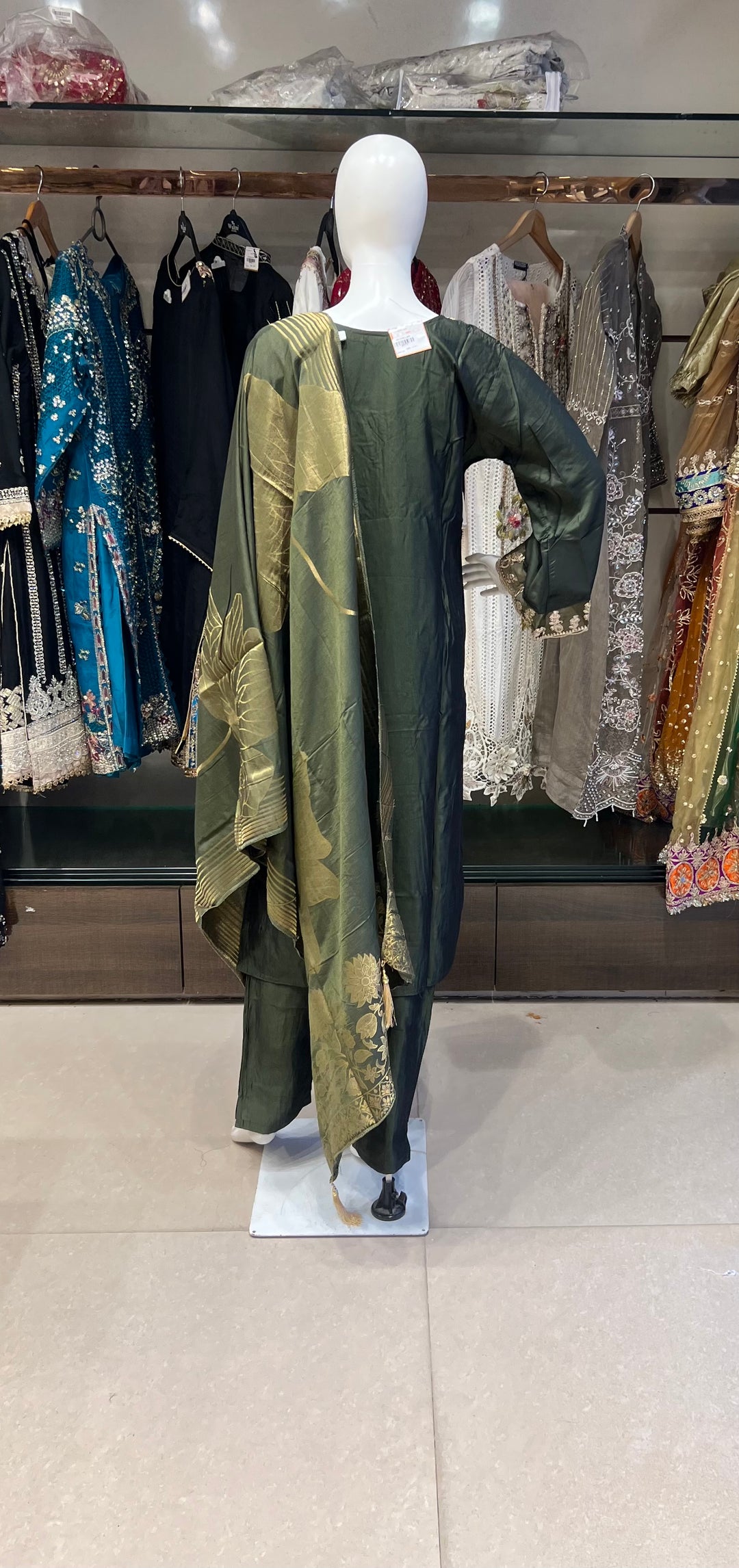 ZARDOSI WORK DESIGNER SUIT - IKFY03