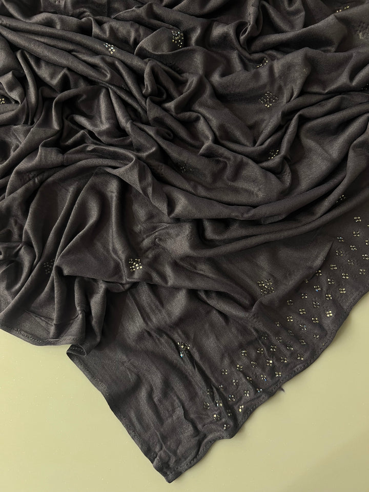 SOFT JERSEY STONE PREMIUM HIJABS - BJ020