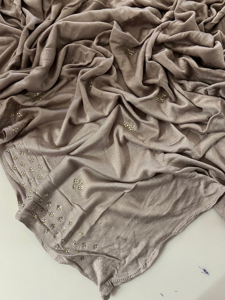SOFT JERSEY STONE PREMIUM HIJABS - BJ020