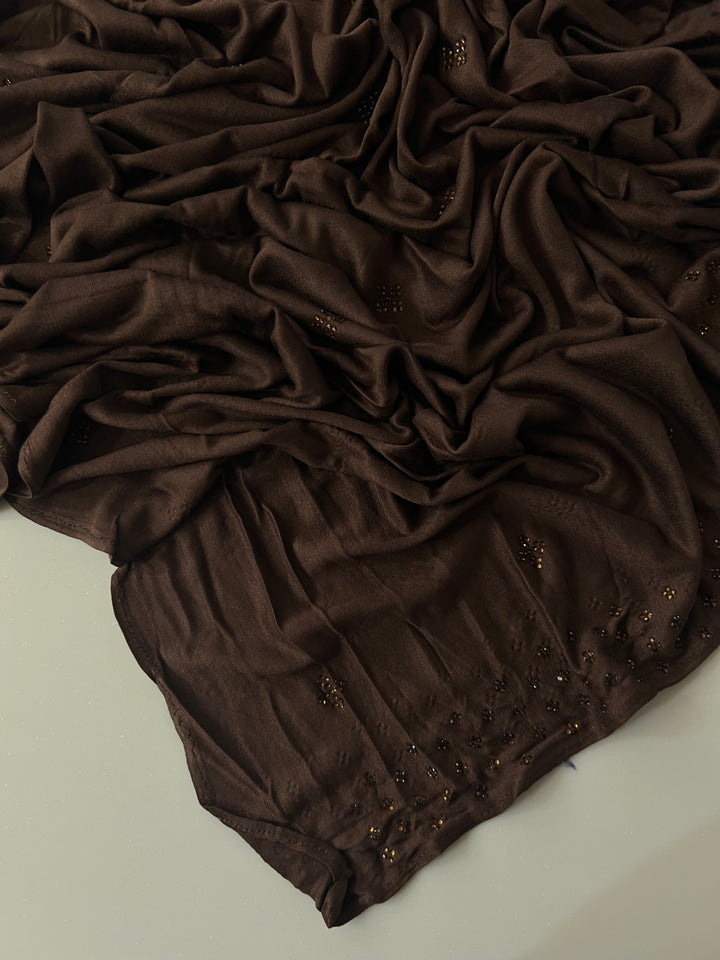 SOFT JERSEY STONE PREMIUM HIJABS - BJ020