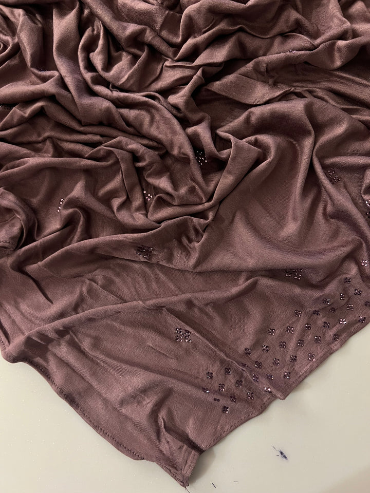 SOFT JERSEY STONE PREMIUM HIJABS - BJ020