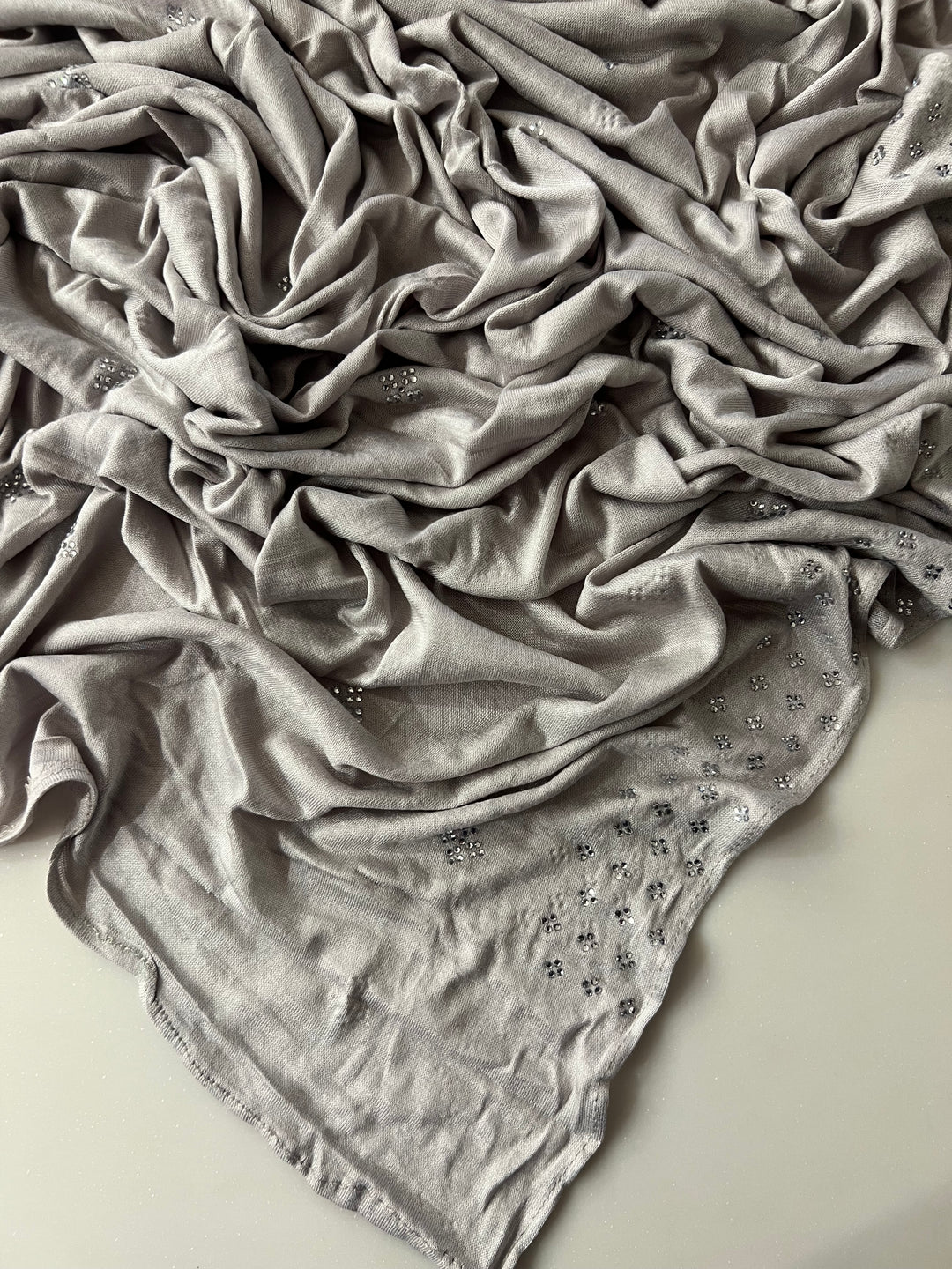 SOFT JERSEY STONE PREMIUM HIJABS - BJ020