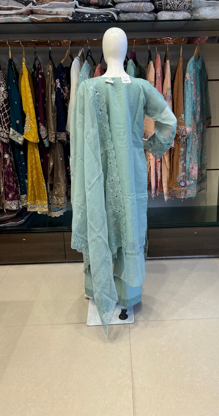 AMY LUXURY OCCASION WEAR DESIGNER SUIT - MIX18