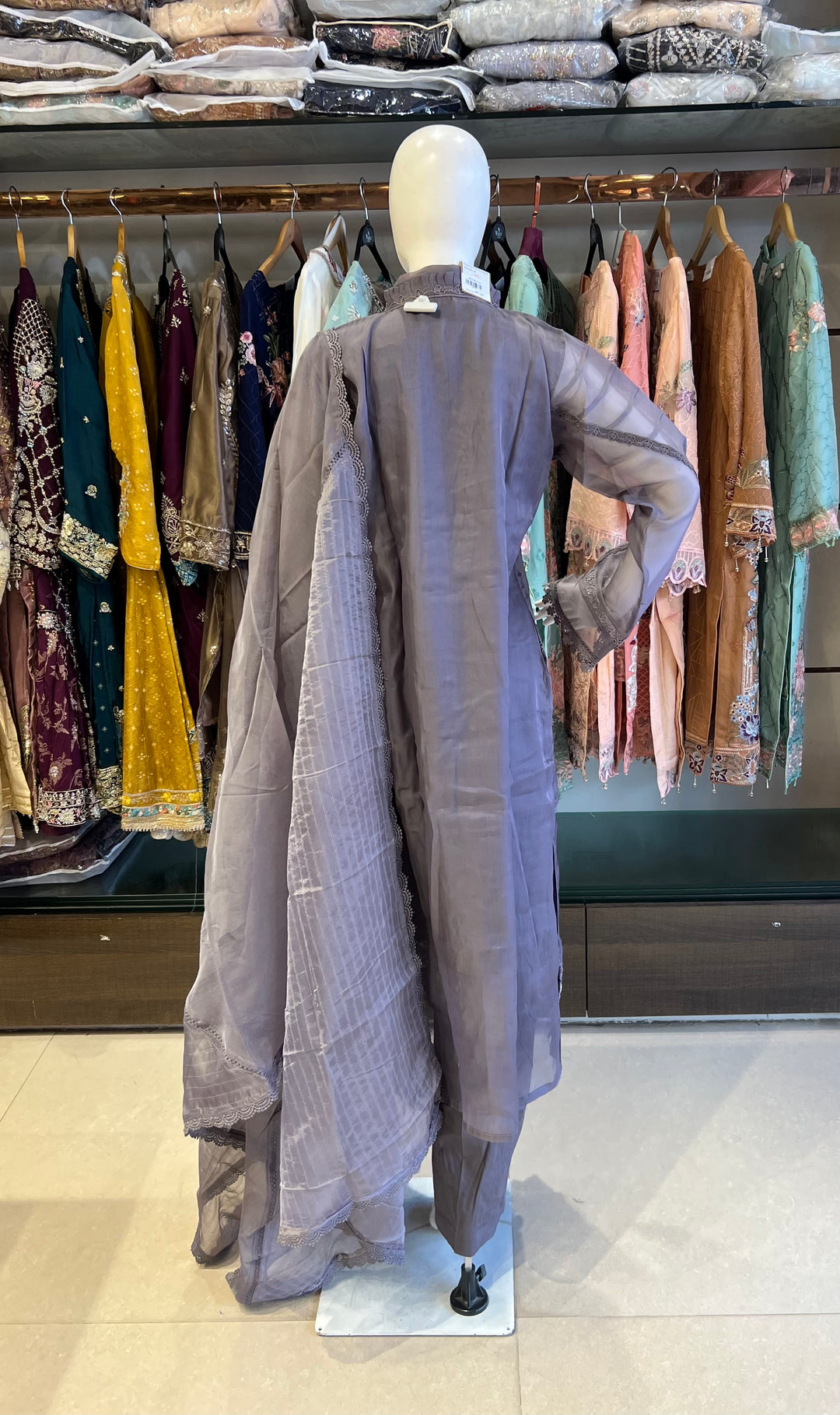 NISHA PREMIUM OCCASION WEAR DESIGNER SUIT - MIX08