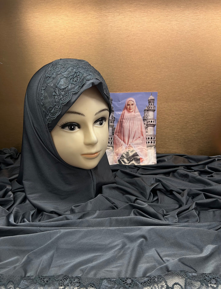 RAMZAN NAMAZ HIJABS (40 INCH) (SLEEVELESS) (NEW COLOURS) J1052/AD NEW