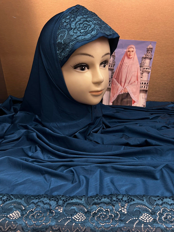 RAMZAN NAMAZ HIJABS (40 INCH) (SLEEVELESS) (NEW COLOURS) J1052/AD NEW