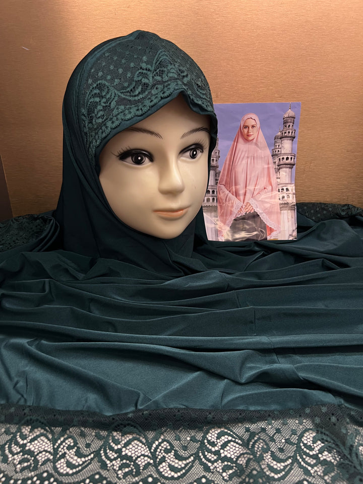 RAMZAN NAMAZ HIJABS (40 INCH) (SLEEVELESS) (NEW COLOURS) J1052/AD NEW