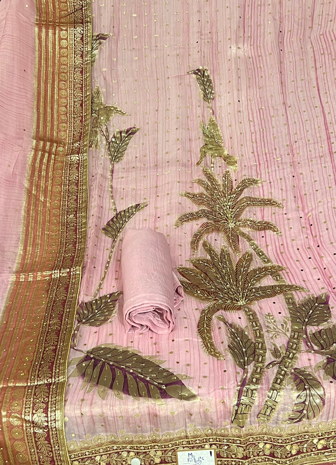 ZARDOZI HAND WORK DESIGNER SUIT - IKFP01