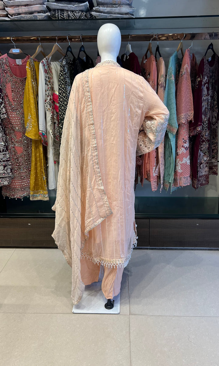PAKISTANI HANDWORK DESIGNER SUIT - TMF01