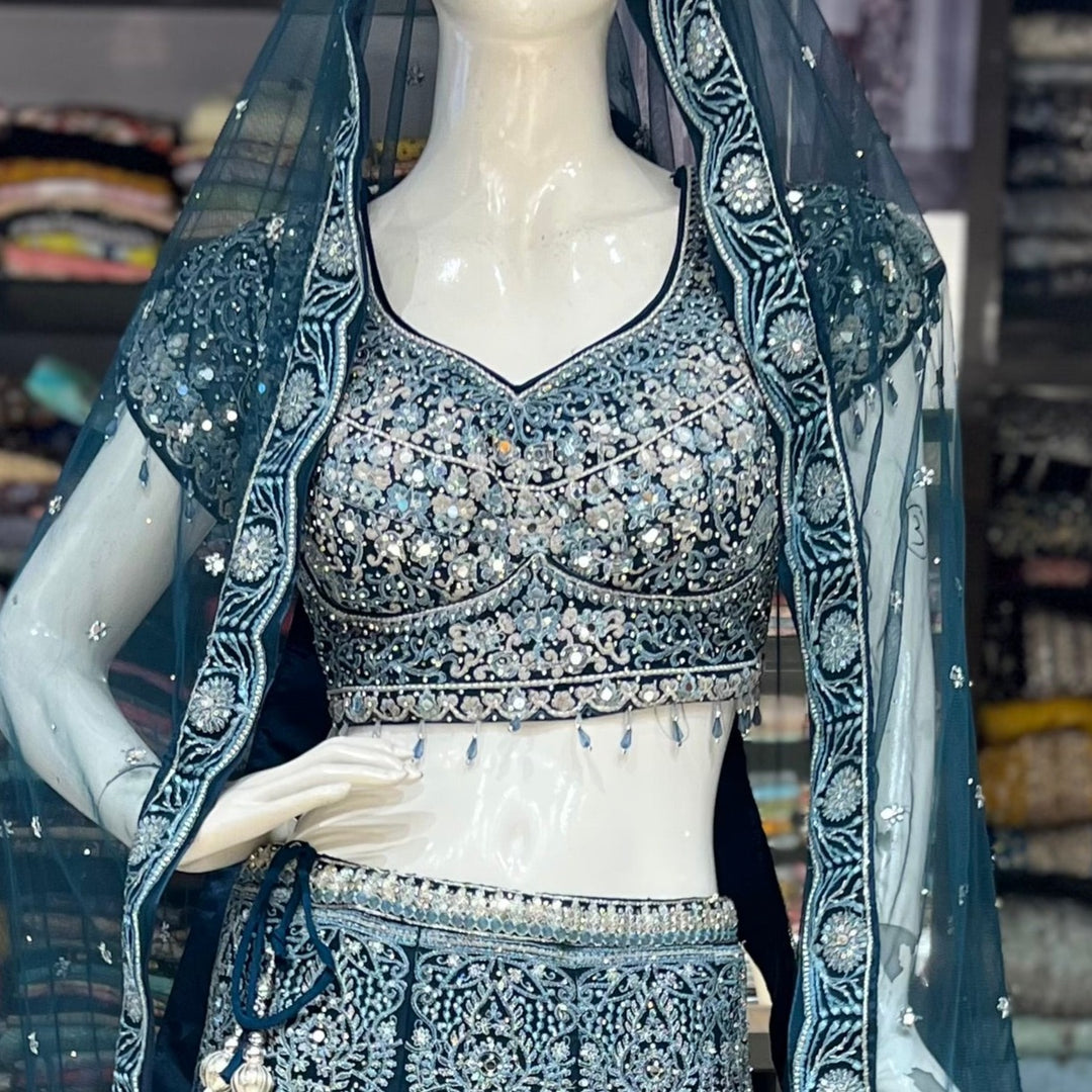 Designer lehenga- NV116