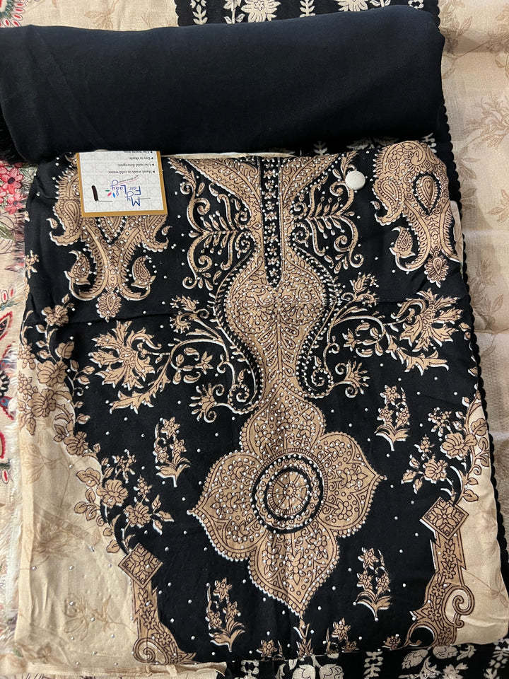 KASHMIRI DESIGNER UNSTITCHED DRESS MATERIAL-IKDD01