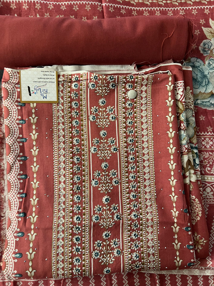 KASHMIRI DESIGNER UNSTITCHED DRESS MATERIAL-IKDD01