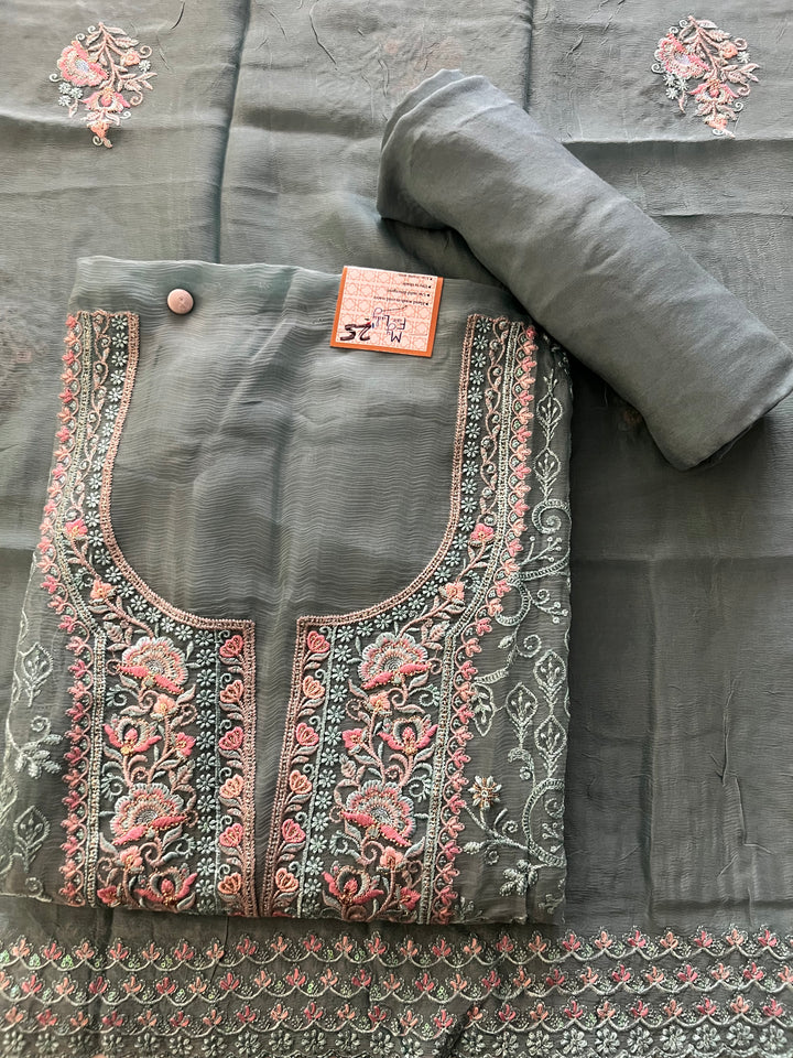 UNSTICHED WORK DESIGNER SUIT - BTFZ25/11