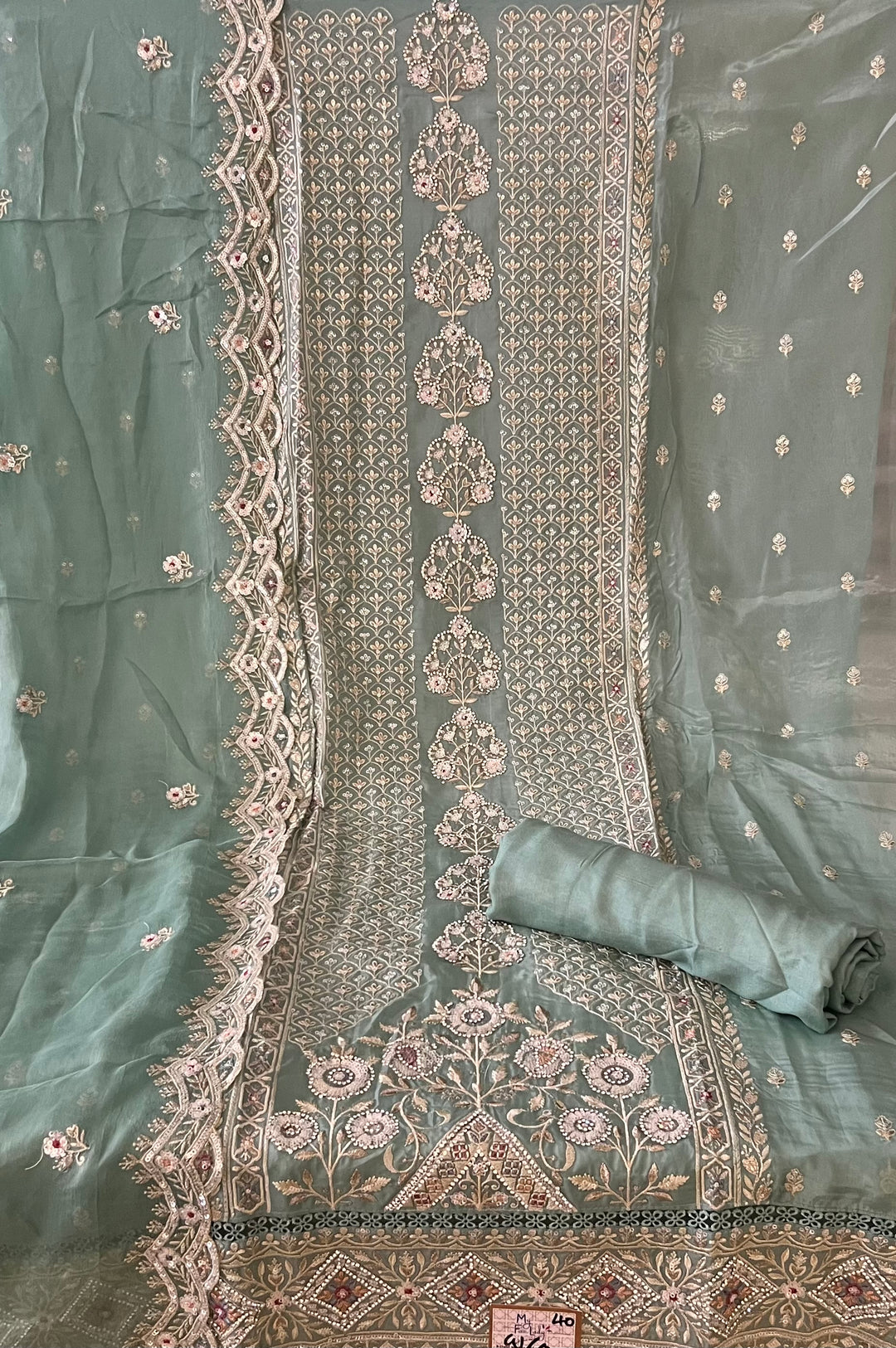 UNSTICHED WORK DESIGNER SUIT - BTUS40/14