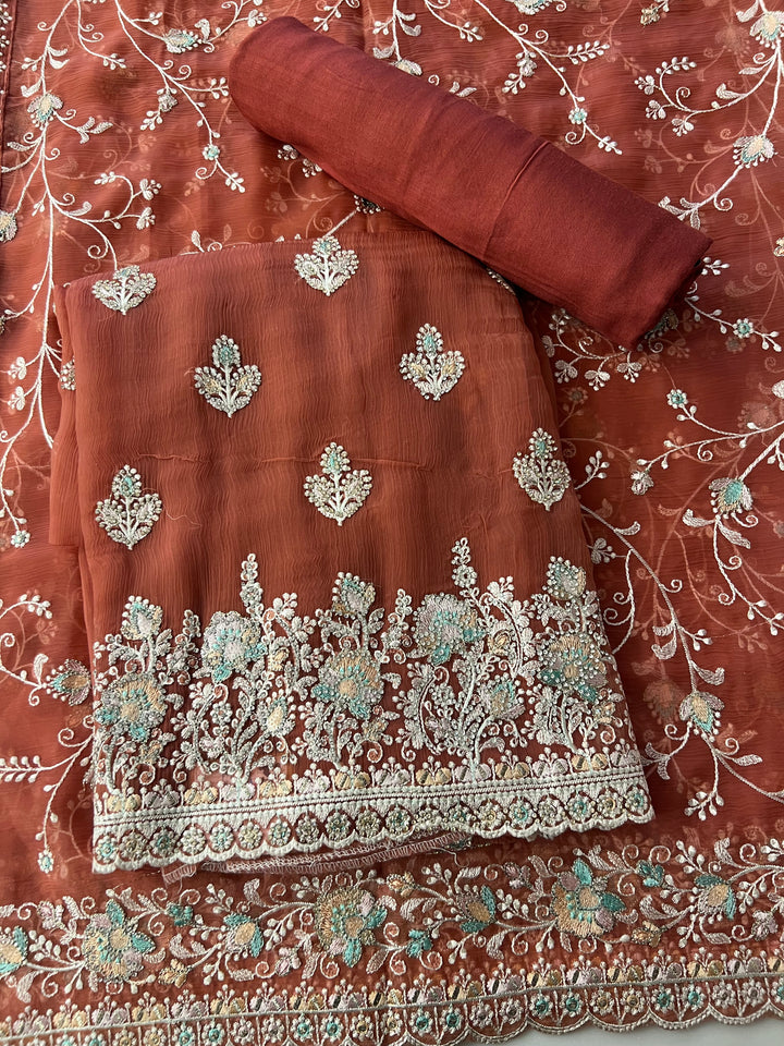 UNSTICHED WORK DESIGNER SUIT (COVA TISSUE) - BTUS31/6