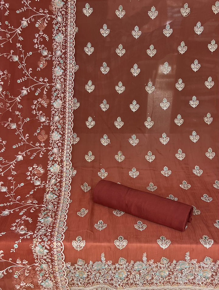 UNSTICHED WORK DESIGNER SUIT (COVA TISSUE) - BTUS31/6