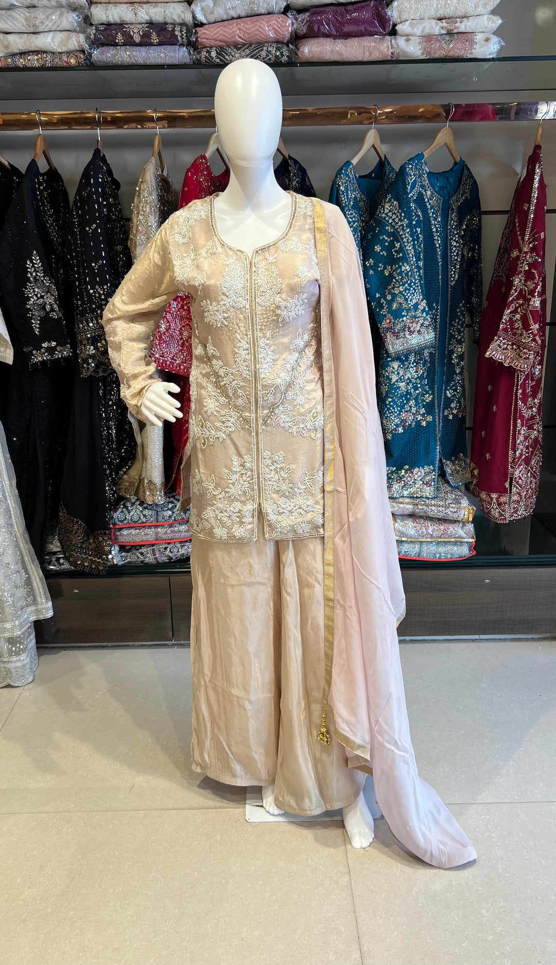 ZARI WORK DESIGNER SUIT - IKFR01