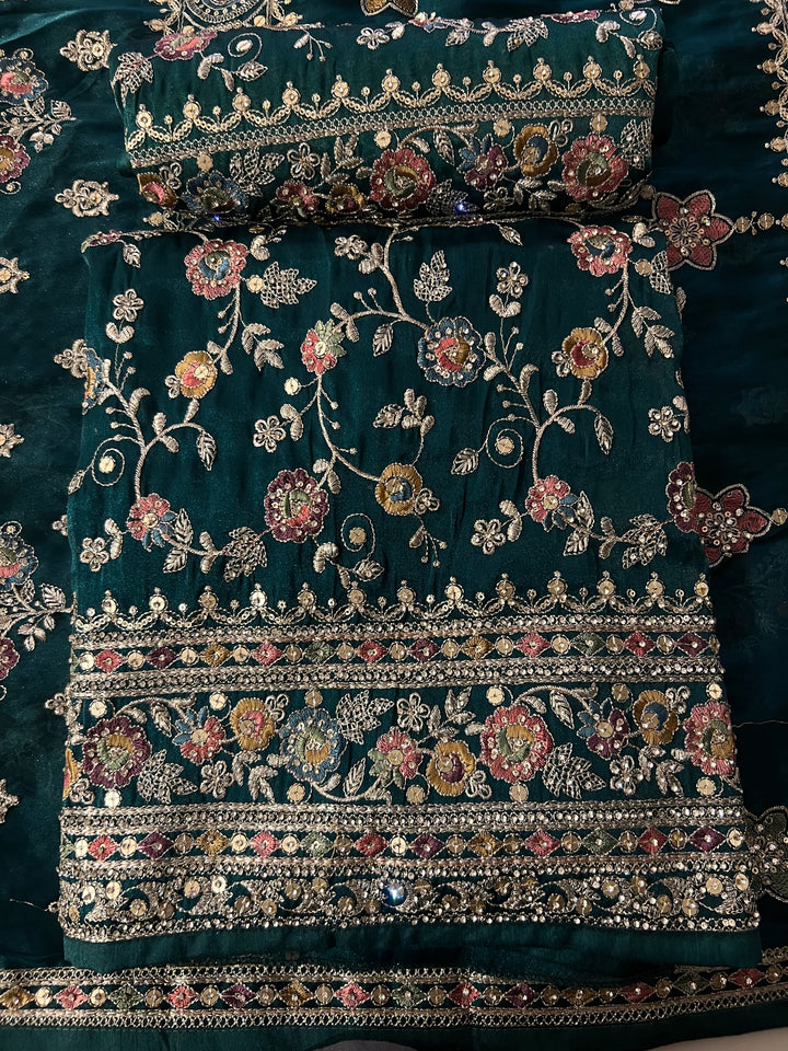 ZARI WORK DESIGNER SUIT - IKEJ39