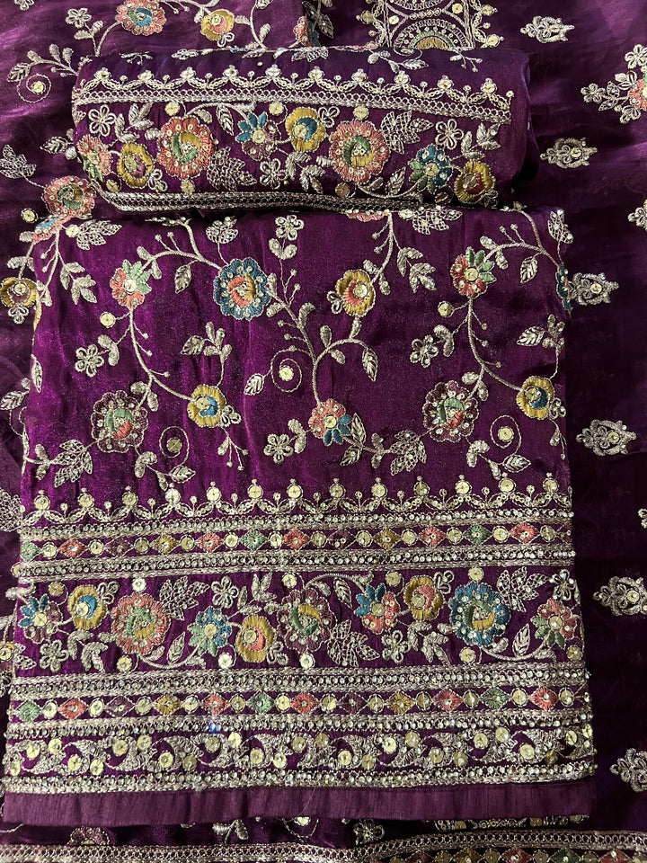 ZARI WORK DESIGNER SUIT - IKEJ39