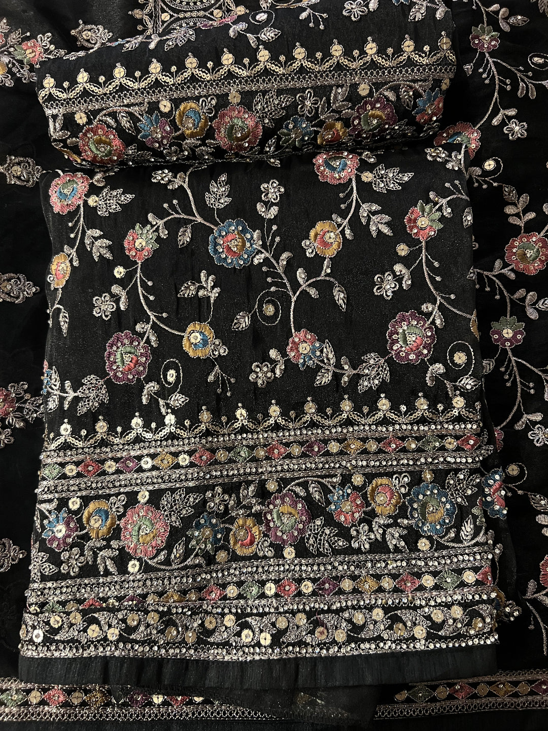 ZARI WORK DESIGNER SUIT - IKEJ39