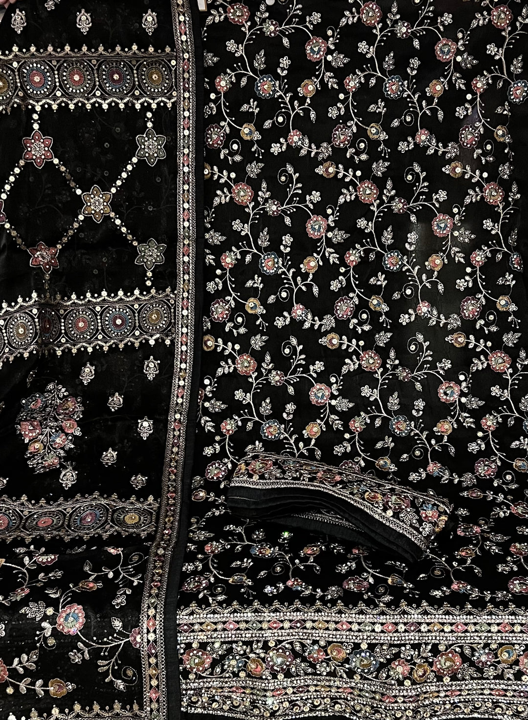 ZARI WORK DESIGNER SUIT - IKEJ39