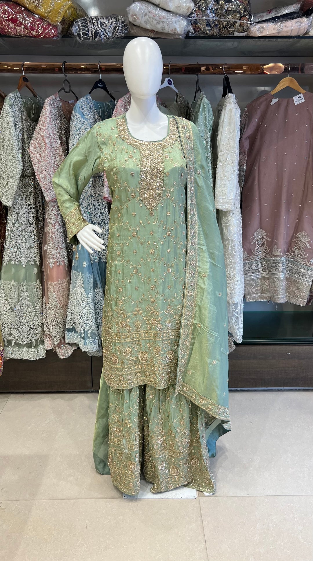 SANGEETHA DESIGNER SEQUENCE WORK SUITS - BRT68