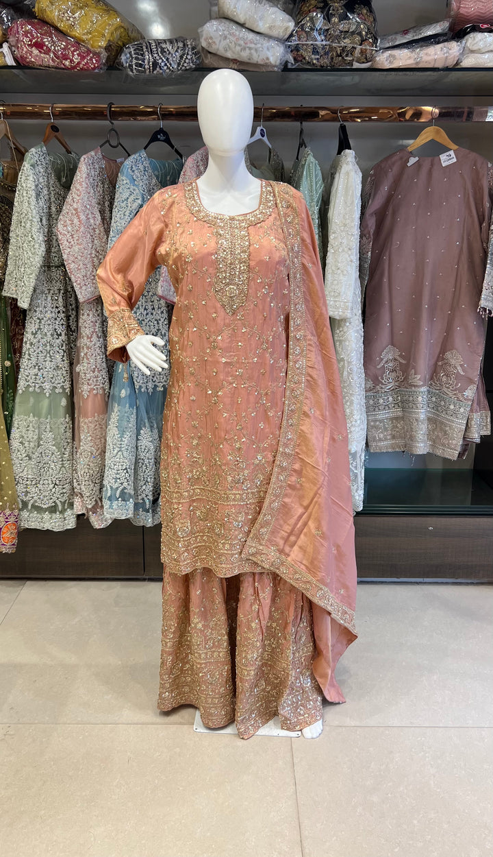 SANGEETHA DESIGNER SEQUENCE WORK SUITS - BRT68