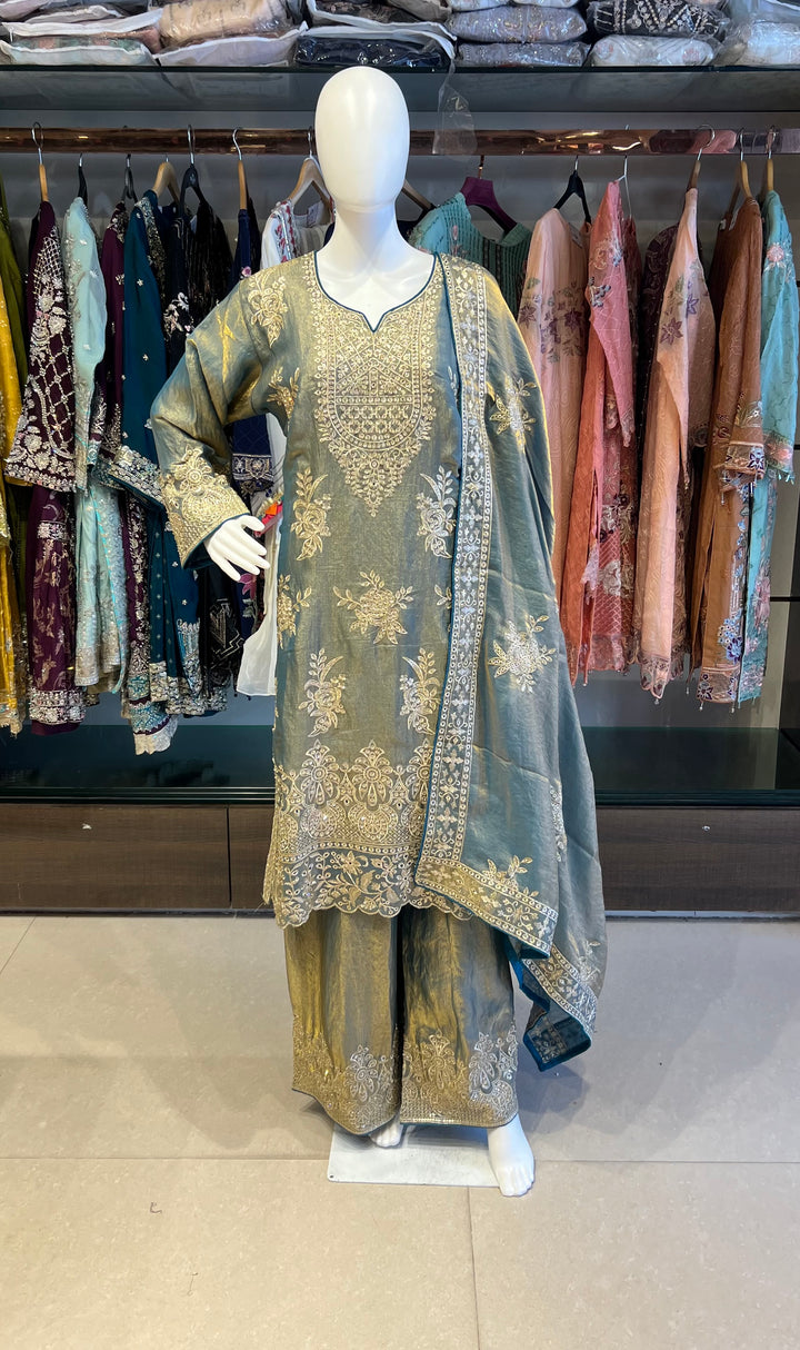 AALIYAH LUXURY PARTY WEAR ETHNIC SUIT - IKSD03