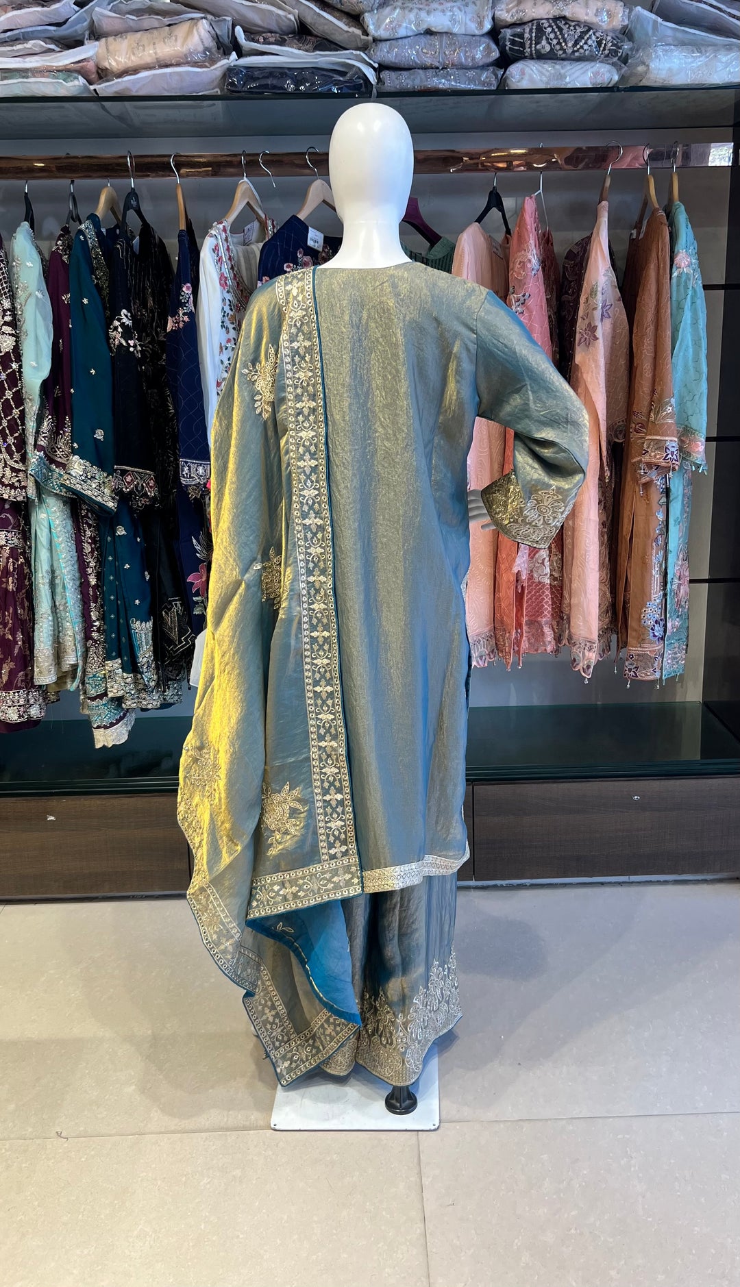 AALIYAH LUXURY PARTY WEAR ETHNIC SUIT - IKSD03