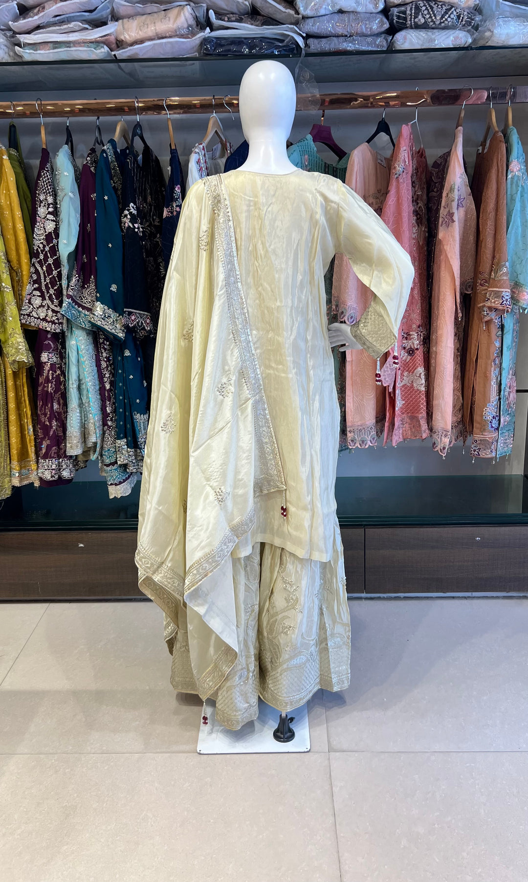 NOOR AL-EID DESIGNER ETHNIC SUIT - IKSD02