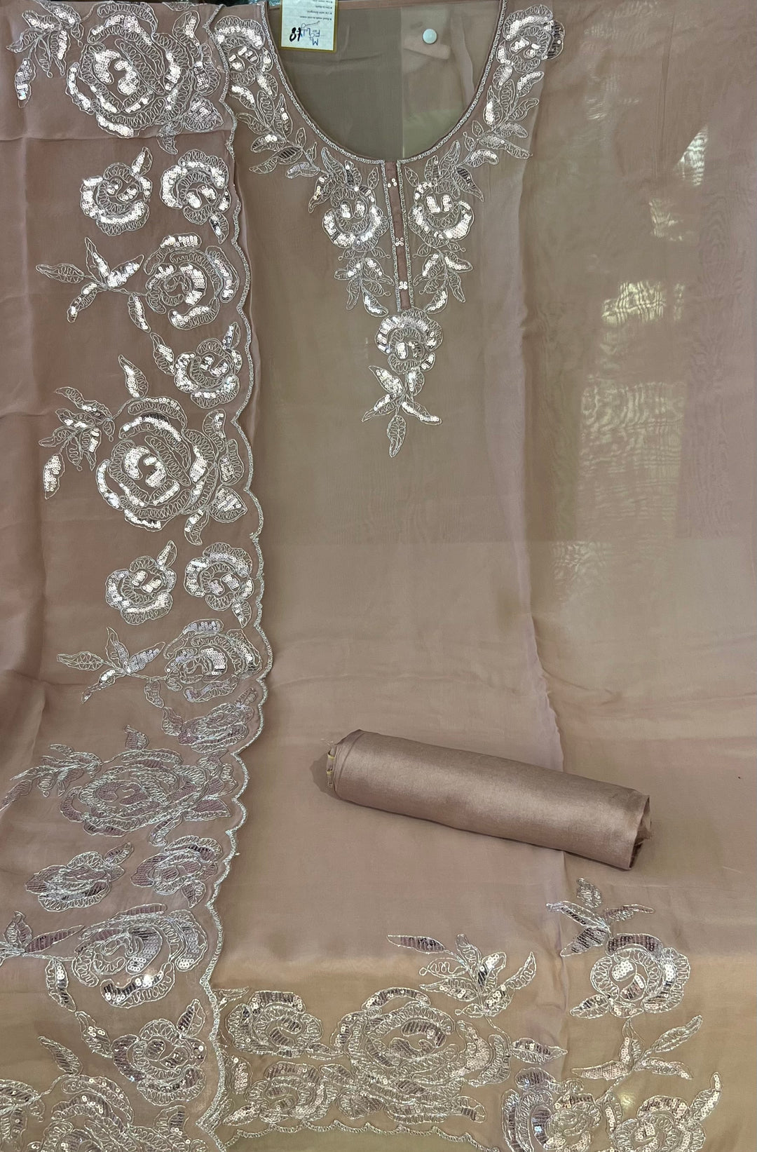 DESIGNER UNSTITCHED  DRESS MATERIAL - MMT18