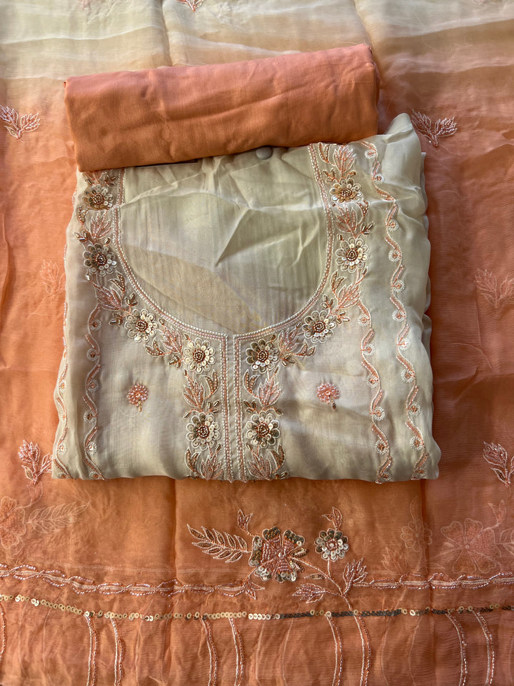 DESIGNER UNSTITCHED  DRESS MATERIAL - MMT17