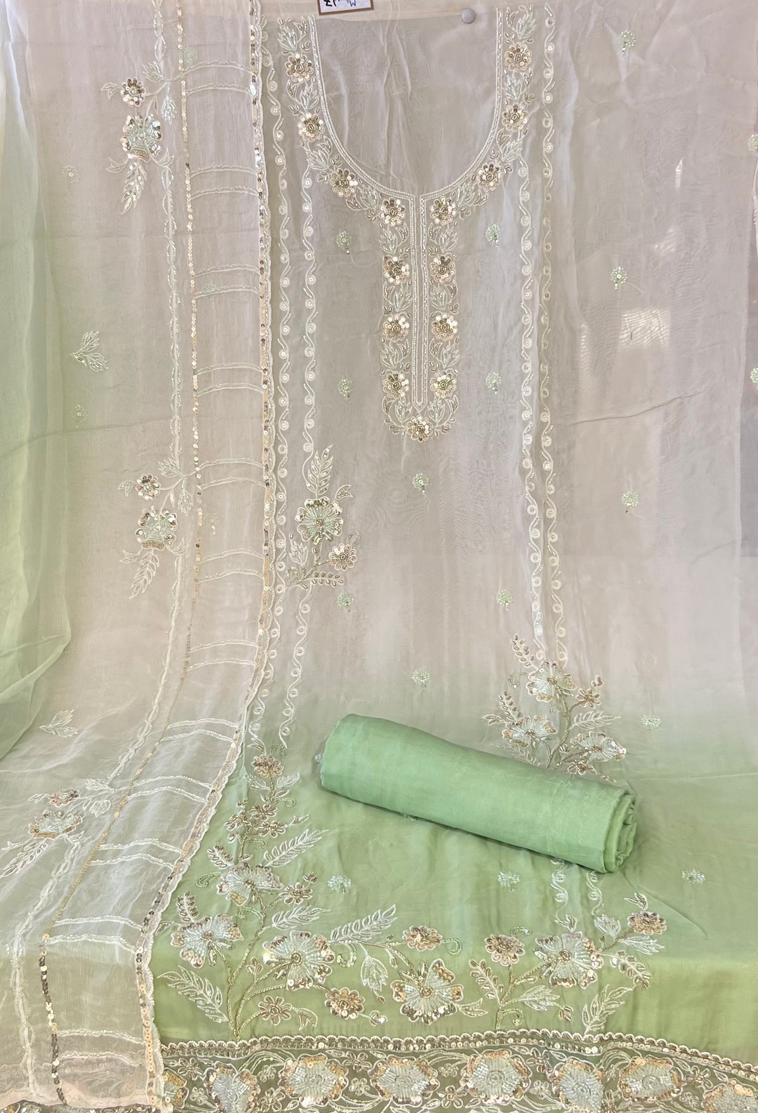 DESIGNER UNSTITCHED  DRESS MATERIAL - MMT17