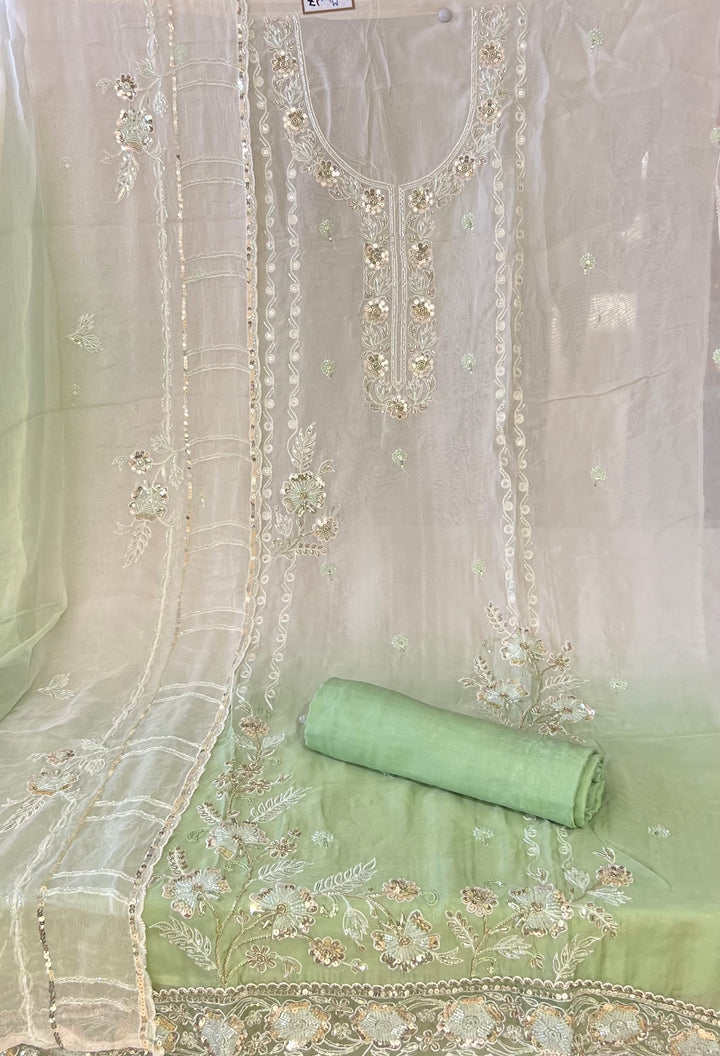 DESIGNER UNSTITCHED  DRESS MATERIAL - MMT17