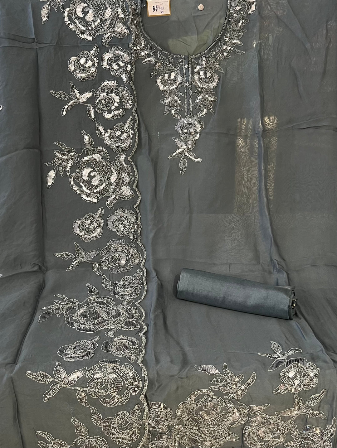 DESIGNER UNSTITCHED  DRESS MATERIAL - MMT18