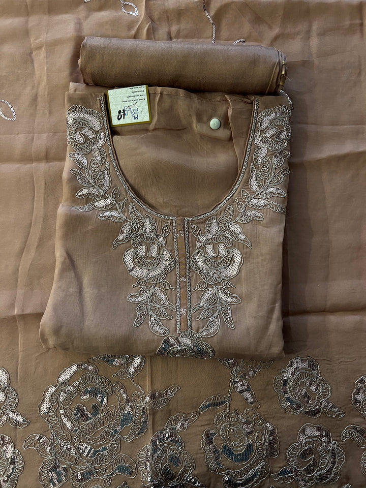 DESIGNER UNSTITCHED  DRESS MATERIAL - MMT18