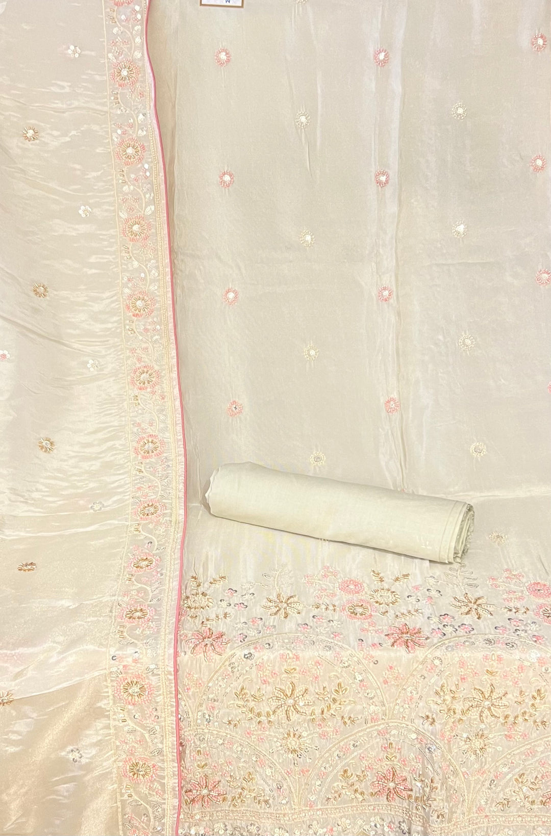 DESIGNER UNSTITCHED  DRESS MATERIAL - MMT04