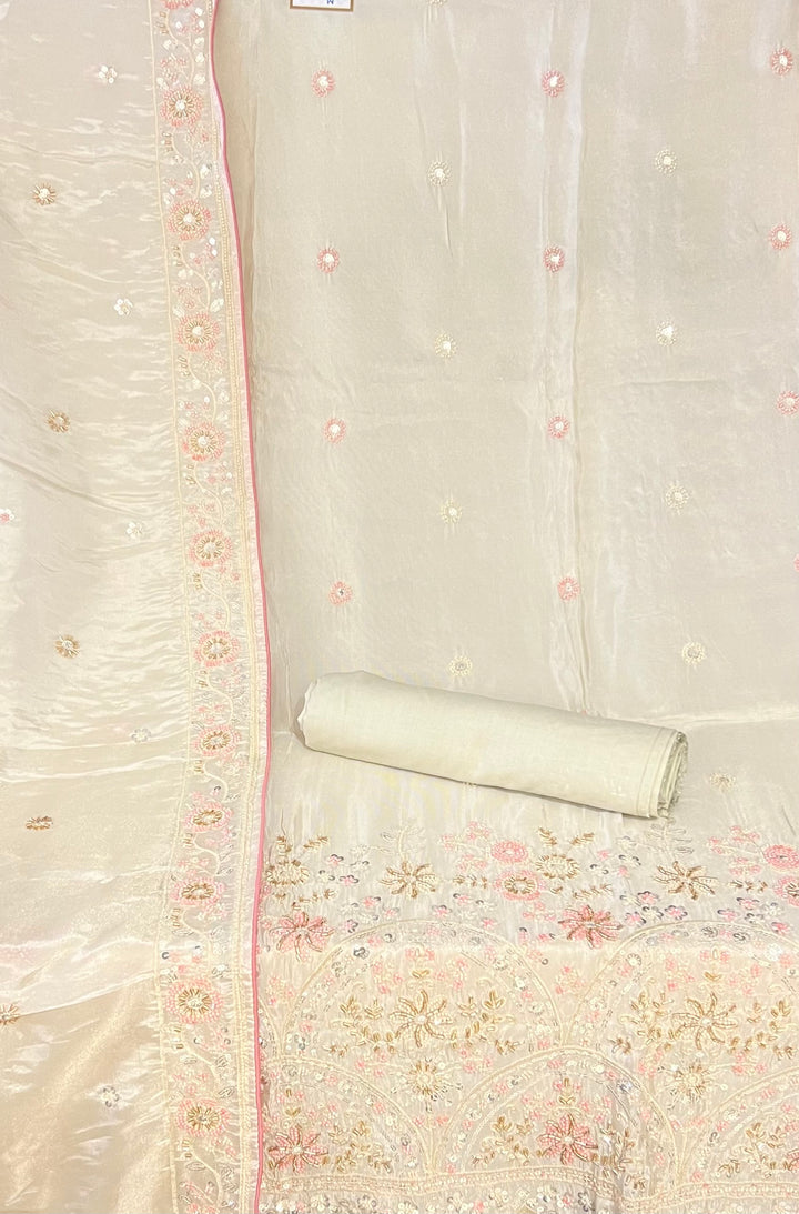 DESIGNER UNSTITCHED  DRESS MATERIAL - MMT04