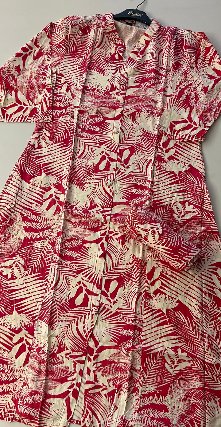 RAYON PRINTED COORD SET  -IKCP04/1