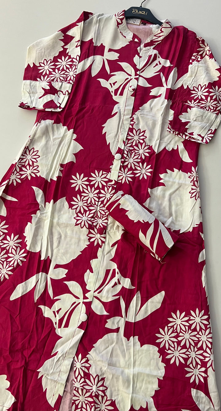 RAYON PRINTED COORD SET  -IKCP01/11