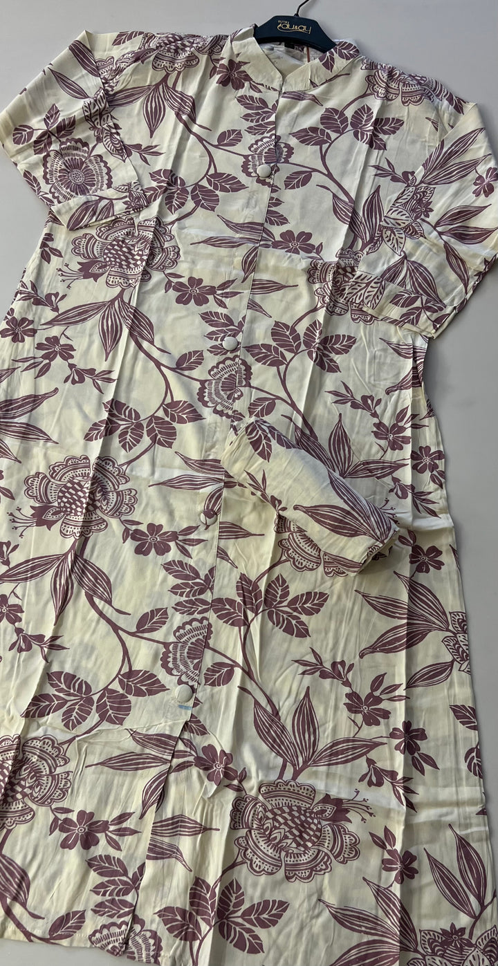 RAYON PRINTED COORD SET  -IKCP04/3