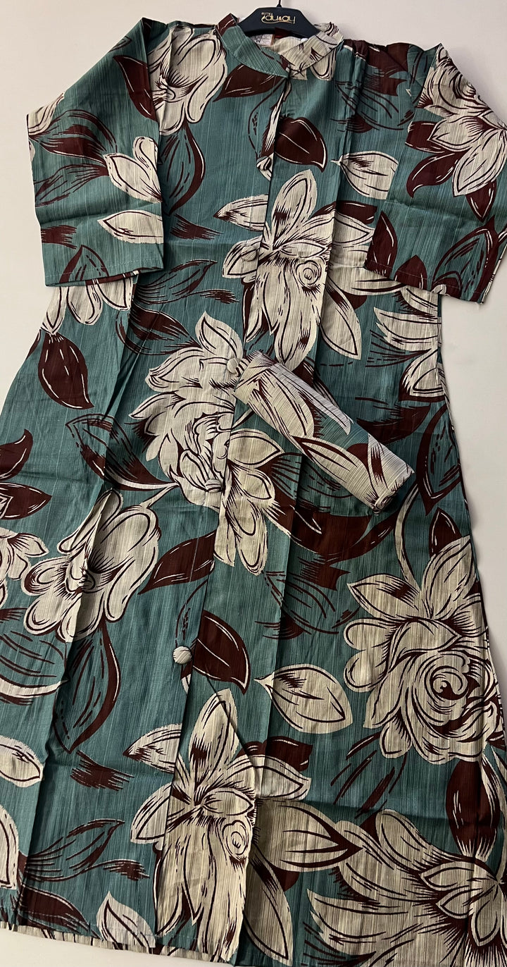 RAYON PRINTED COORD SET  -IKCP02/9