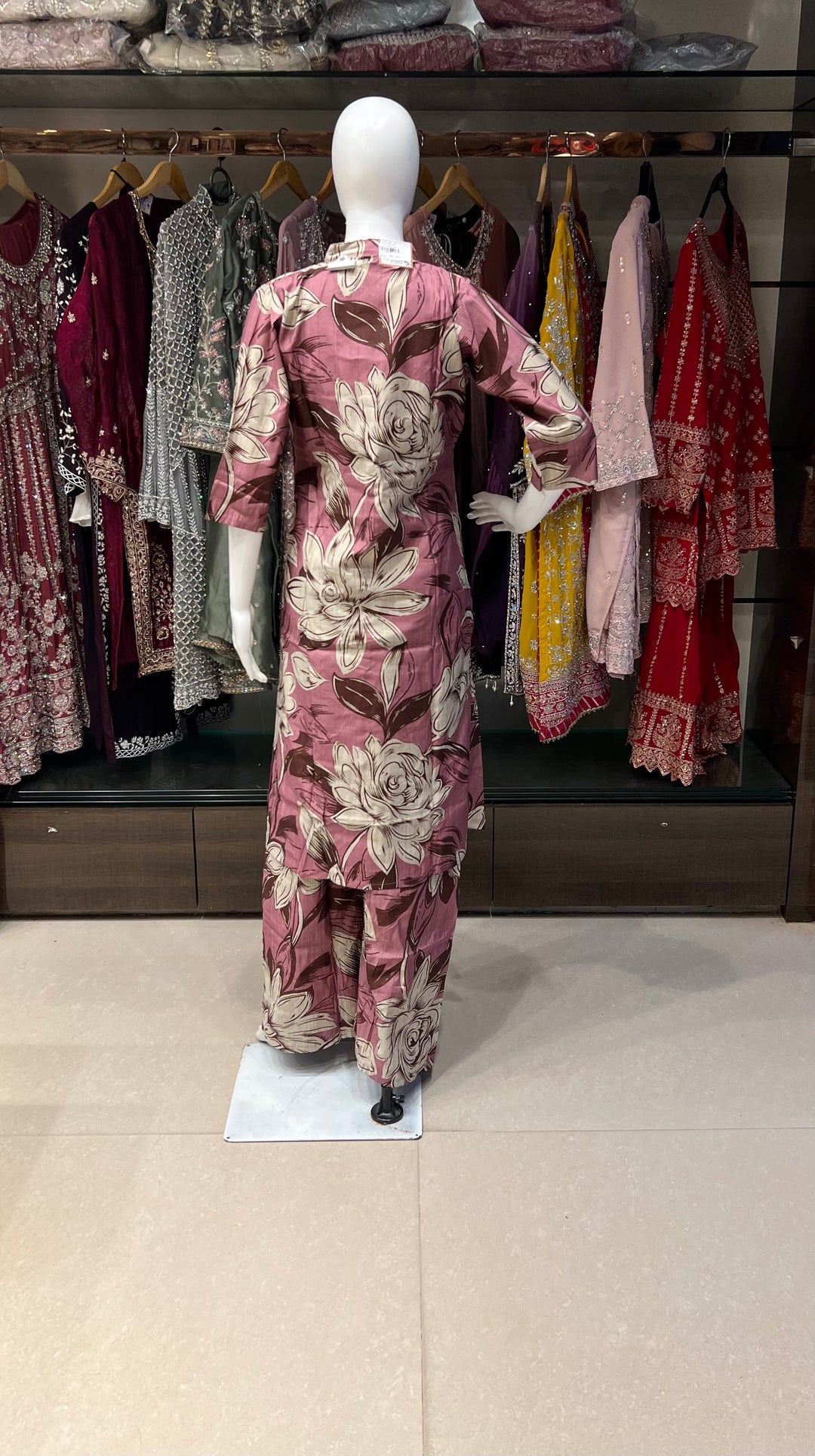 RAYON PRINTED COORD SET  -IKCP04/7