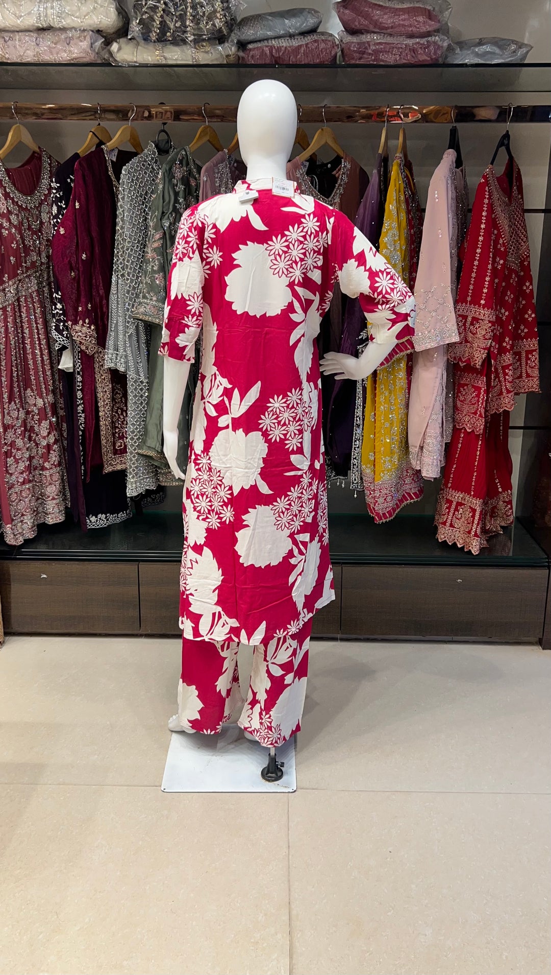 RAYON PRINTED COORD SET  -IKCP01/11