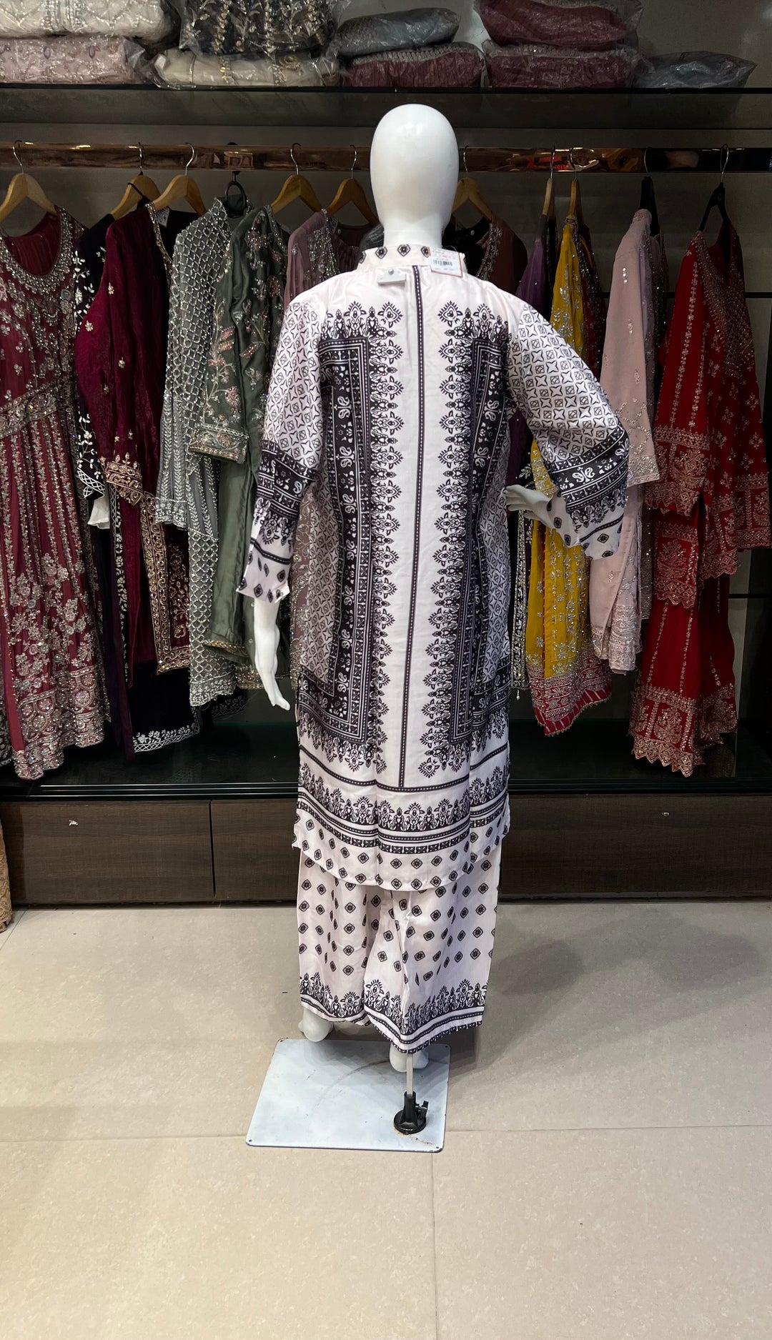 RAYON PRINTED COORD SET  -IKCP04/6