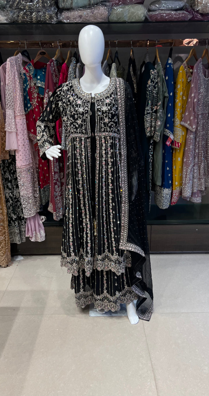 WORK DESIGNER LONG KOTI GOWN - SBS02