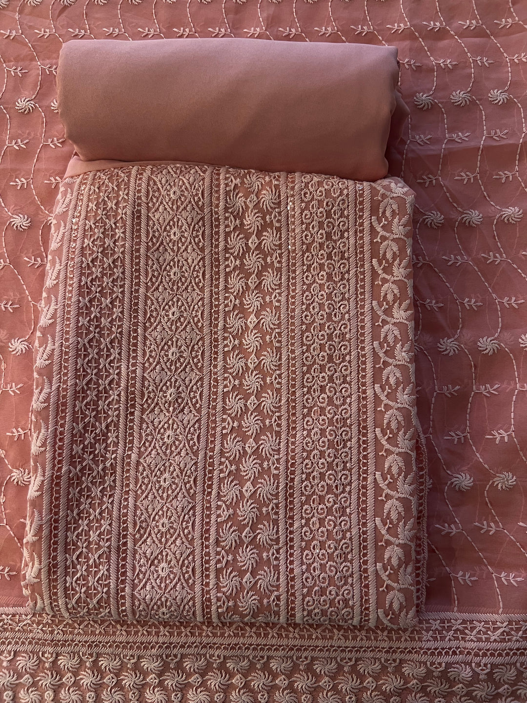 DESIGNER UNSTITCHED DRESS MATERIAL - INNA14