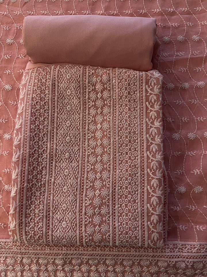 DESIGNER UNSTITCHED DRESS MATERIAL - INNA14